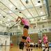 Skyline High School junior Sophie Bolz prepares to spike against Ann Arbor Huron on Tuesday. Skyline lost in four games. Daniel Brenner I AnnArbor.com